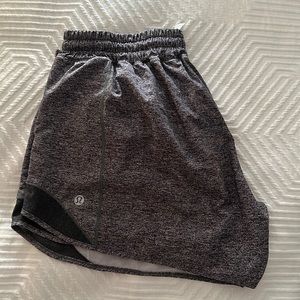 Lulu lemon gray athletic shorts.